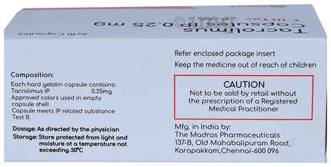 Cilitac 0.25 Capsule