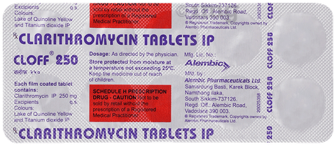 Cloff 250mg Tablet image Cloff 250mg Tablet image