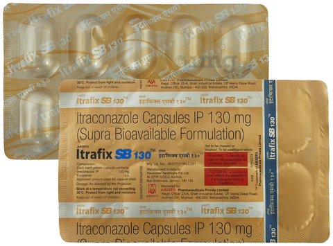 Itrafix SB 130mg Capsule image Itrafix SB 130mg Capsule image