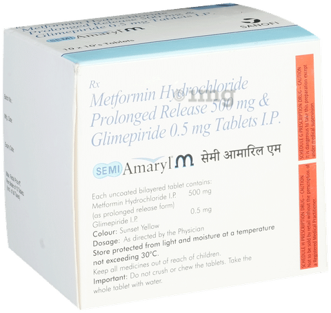 Semi Amaryl M Tablet PR