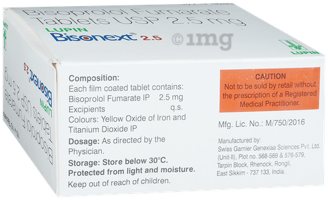 BisoneXT 2.5mg Tablet image