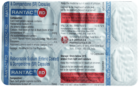 Rantac RD 30mg/20mg Capsule image