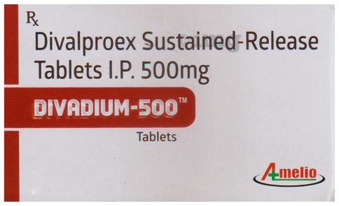 Divadium 500 Tablet SR image