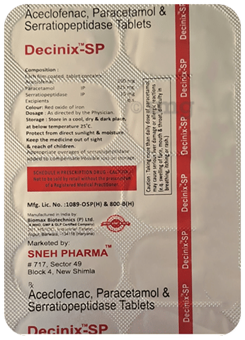 Decinix-SP Tablet image