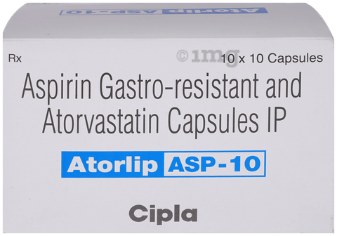 Atorlip ASP 10 Capsule image Atorlip ASP 10 Capsule image