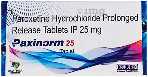 Paxinorm 25 Tablet PR image Paxinorm 25 Tablet PR image