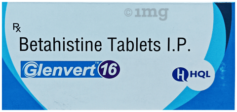 Glenvert 16 Tablet image Glenvert 16 Tablet image