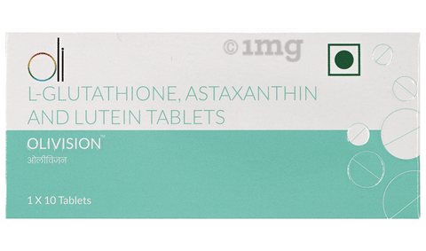 Olivision Tablet: Buy box of 10.0 tablets at best price in India | 1mg Olivision Tablet: Buy box of 10.0 tablets at best price in India | 1mg