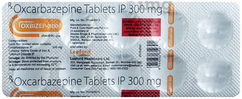 Oxbizep 300mg Tablet image Oxbizep 300mg Tablet image