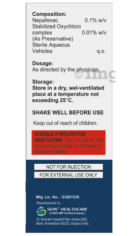 Visonac 0.1% Eye Drop image Visonac 0.1% Eye Drop image