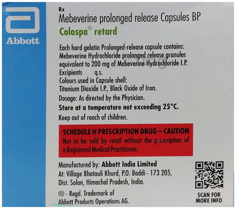 Colospa retard Capsule PR image Colospa retard Capsule PR image