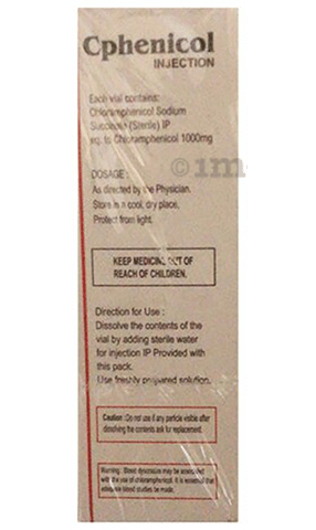 Cphenicol Injection image