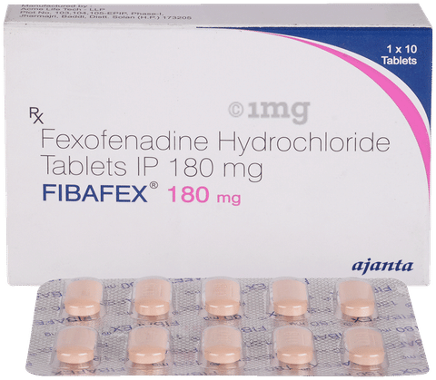 Fibafex 180mg Tablet image