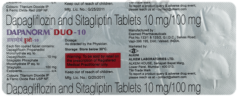 Dapanorm Duo 10 Tablet image
