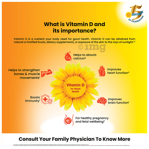 D-Rise Cholecalciferol Sachet for Bone & Joint Health image