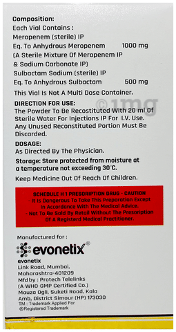 Evonem-S Injection image