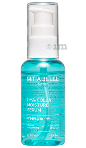 Mirabelle Korea Hya-Colla Moisture Serum: Buy pump bottle of 50.0 ml Serum at best price in India | 1mg Mirabelle Korea Hya-Colla Moisture Serum: Buy pump bottle of 50.0 ml Serum at best price in India | 1mg