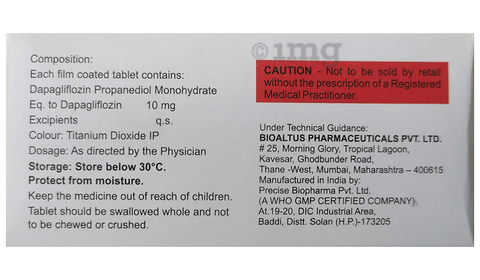 Daplogin 10 Tablet image