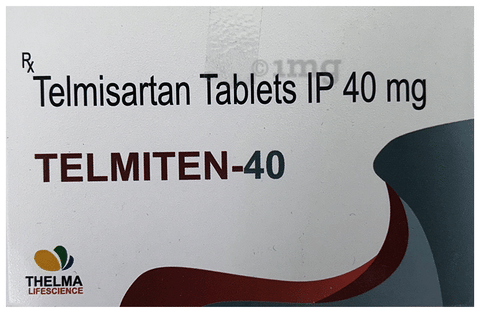 Telmiten 40 Tablet image