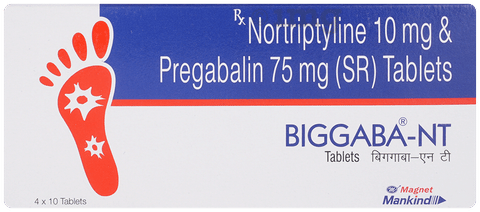 Biggaba NT 75mg/10mg Tablet SR image