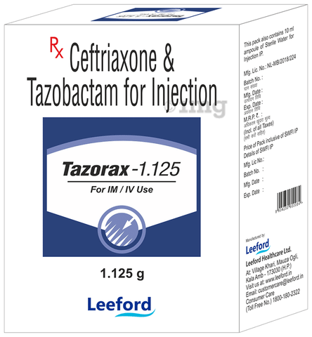 Tazorax 1.125 Injection