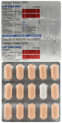 Loyzide M 80 Tablet PR image Loyzide M 80 Tablet PR image