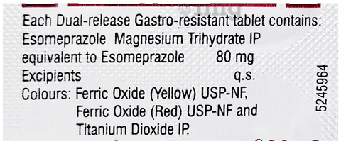 Sompraz 80mg Tablet image