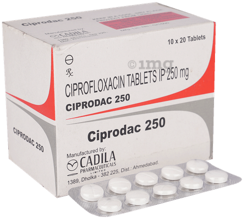 Ciprodac 250 Tablet: View Uses, Side Effects, Price and Substitutes | 1mg