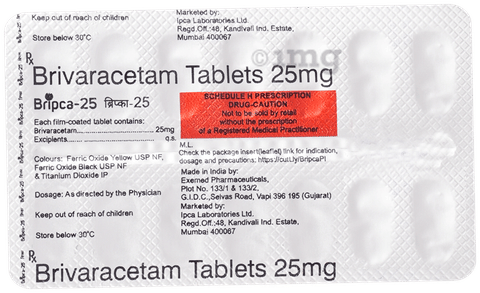 Bripca 25mg Tablet image