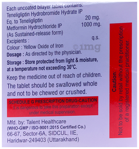 Tenlibetic-M Forte Tablet SR image