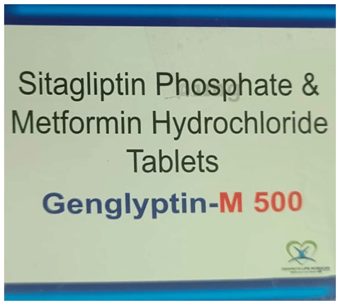 Genglyptin-M 500 Tablet image