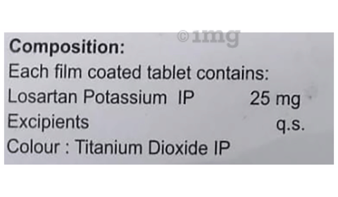 Losatan 25 Tablet image
