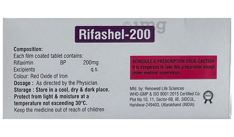 Rifashel 200 Tablet image