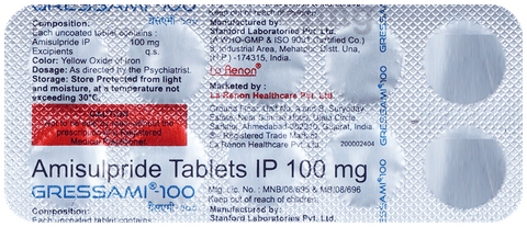 Gressami 100mg Tablet image