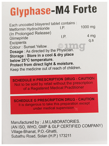 Glyphase-M4 Forte Tablet PR image Glyphase-M4 Forte Tablet PR image