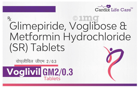Voglivil GM 2/0.3 Tablet SR image Voglivil GM 2/0.3 Tablet SR image