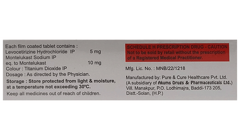 Tpt-Monte L Tablet image