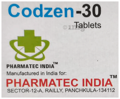 Codzen 30 Tablet image