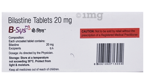 B Sys 20mg Tablet image B Sys 20mg Tablet image