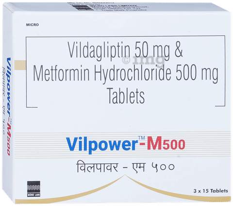 Vilpower-M 500 Tablet image Vilpower-M 500 Tablet image