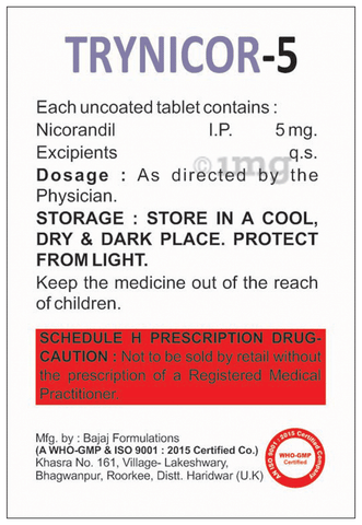 Trynicor 5 Tablet image