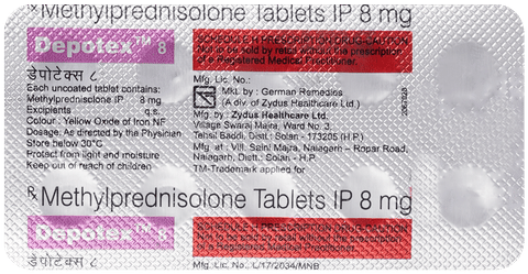 Depotex 8mg Tablet image