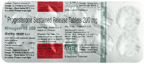 Minagest SR 200 Tablet image