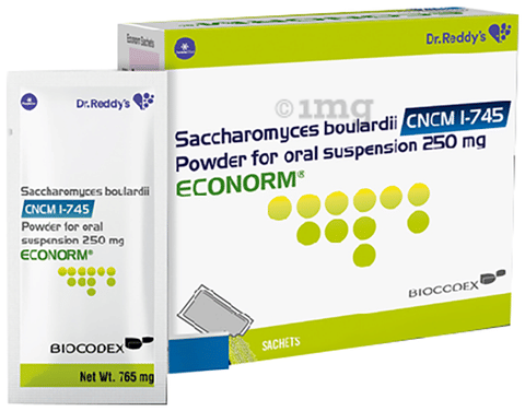 Econorm 250mg Probiotic Sachet for Children | For Diarrhoea Relief & Immunity Boost image
