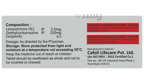 Levonoble DEC Tablet image Levonoble DEC Tablet image