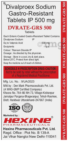 Dvrate-GRS 500 Tablet image Dvrate-GRS 500 Tablet image