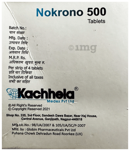 Nokrono 500 Tablet image