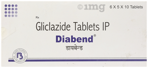 Diabend 80mg Tablet image