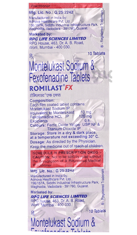 Romilast FX Tablet image