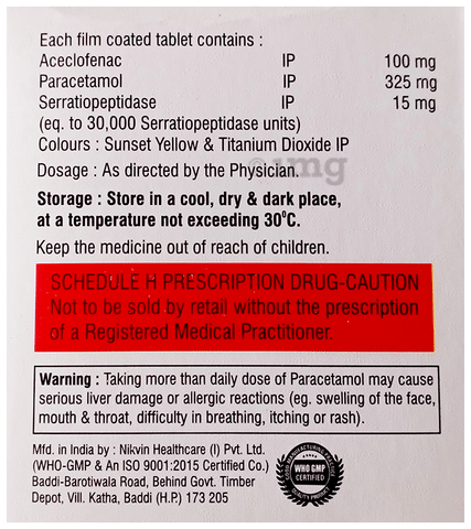 Curafen SP Tablet image